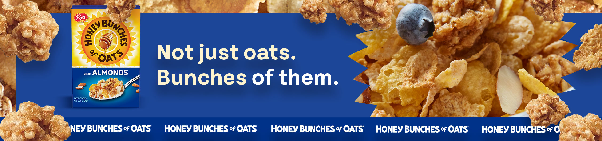 Not just oats. Bunches of them.