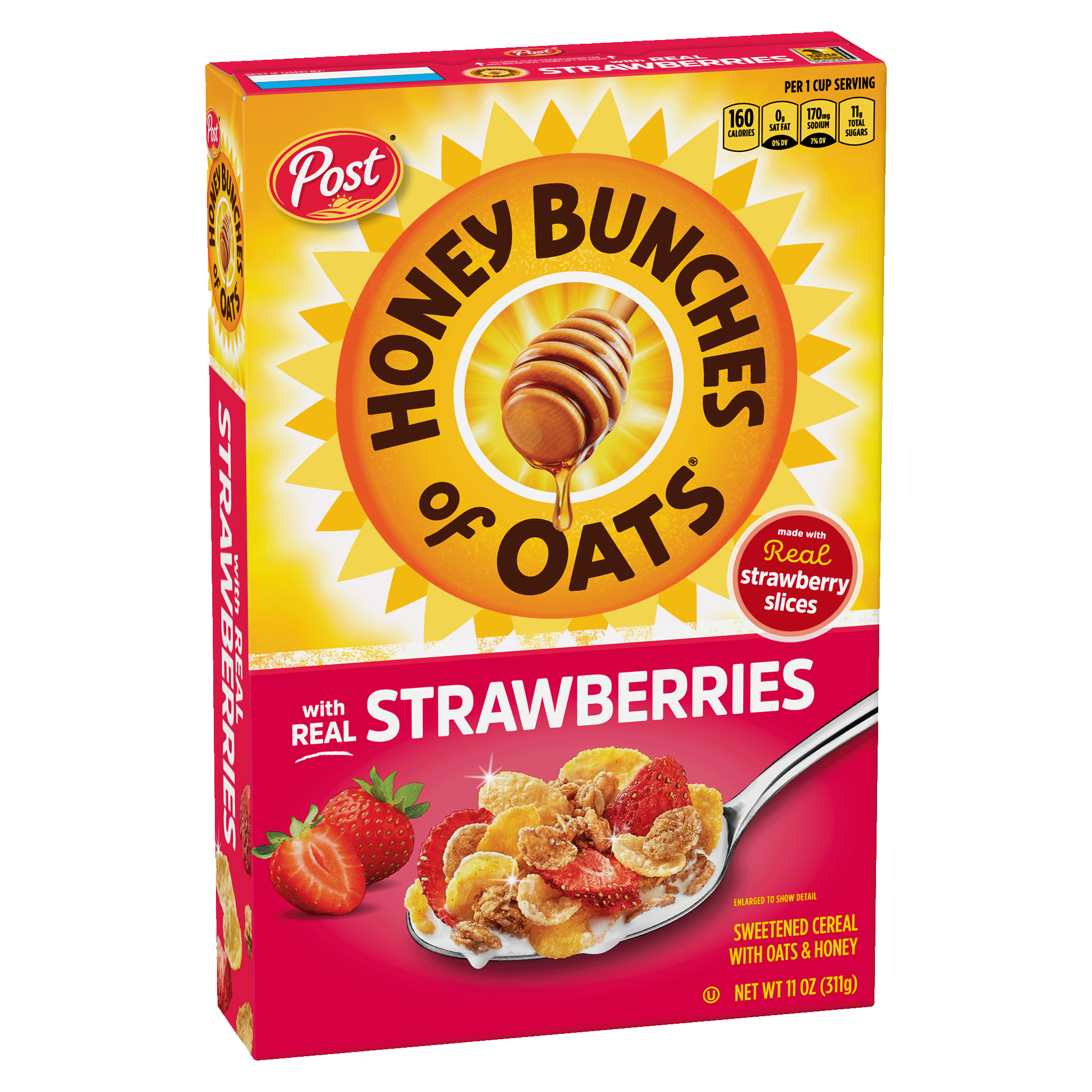 Cereal flavors honey bunches of oats