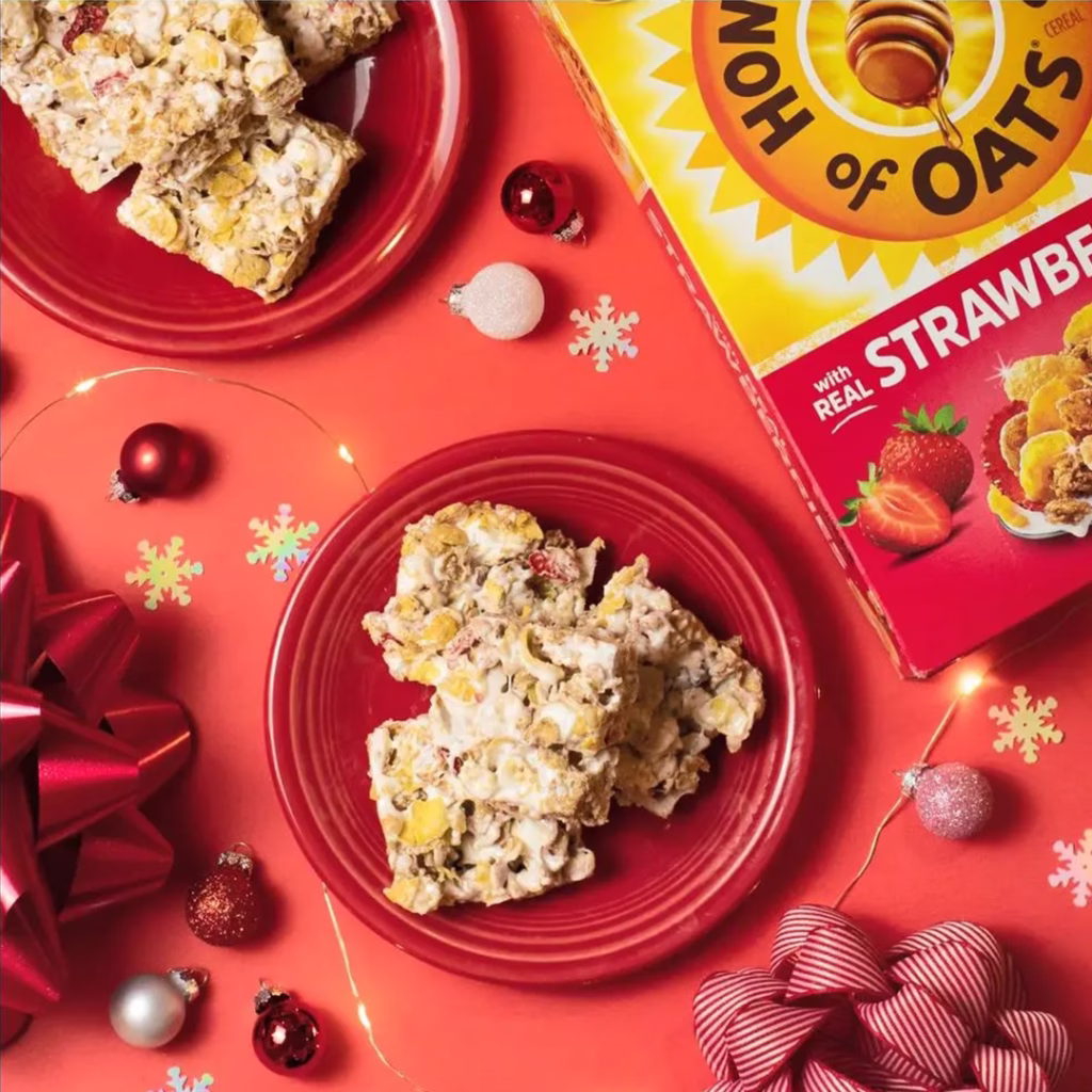 Strawberry Marshmallow Bars