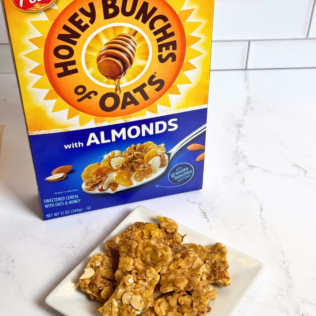 Almond Brittle Recipe | Honey Bunches of Oats