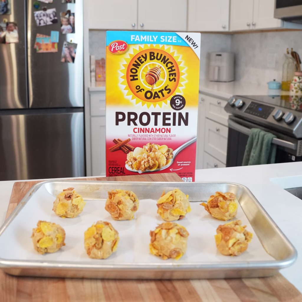Honey Bunches of Oats No-Bake Protein Bites